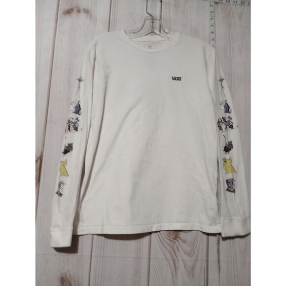 Vans Shirt Mens Large The Nightmare Before Christmas Disney Long Sleeve Tee - Picture 1 of 8